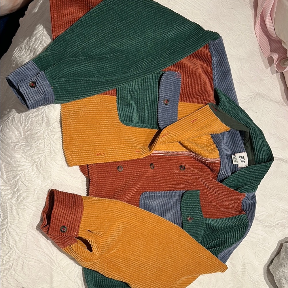 Colorful Corduroy Men's Pants